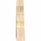 Ekena Millwork Saratoga Rough Sawn Timber Gable Bracket, Douglas Fir, 36"W x 21"H x 4"D x 6"F, 14/12 Pitch GBW036X21X0406SAR00RDF - alternate 5